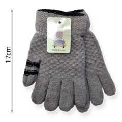 a Guante juvenil Pack x12 unidades combinado varios colores abrigo invierno - pachos