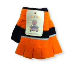 Imagen de a Guante juvenil Pack x12 unidades sin dedos varios colores abrigo invierno