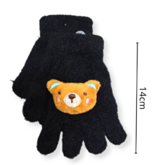 a Guante infantil pack x12 unidades animalitos colores abrigo invierno - pachos