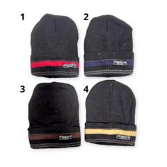 Gorro De Lana Beanie Elastizado Invierno peluche 4 colores - comprar online