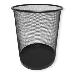 cesto Papelero tacho Metal Oficina Basura - comprar online