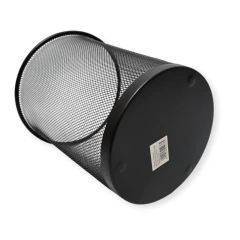 Imagen de cesto Papelero tacho Metal Oficina Basura