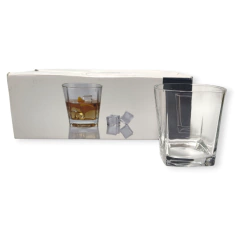 Vasos Vidrio Jugo Agua X6 Unidades Chico Cocina - tienda online