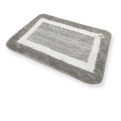 Alfombra Peluche Felpudo Antideslizante Living Baño Hogar - tienda online