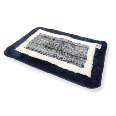 Alfombra Peluche Felpudo Antideslizante Living Baño Hogar - comprar online