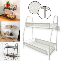 Organizador doble de mesa Multiuso Rack Cocina escritorio