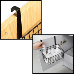 Canasto Organizador colgante para puerta Rack Cocina - tienda online