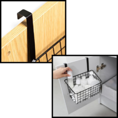 Organizador Canasto colgante para puerta Rack Cocina - tienda online