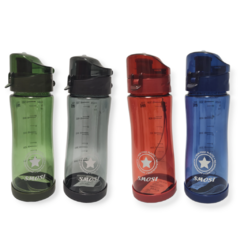 Botella Agua Plástico Colores Smosi Filtro - comprar online
