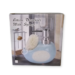 Dispenser Jabón Liquido Alcohol Cerámica Baño Esponja - comprar online