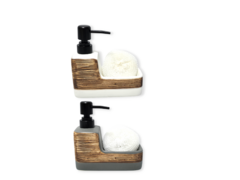 Dispenser Jabón Liquido Cerámica Baño Moderno - pachos