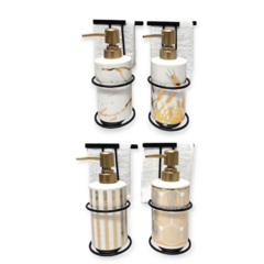 Dispenser Jabón Liquido Alcohol Soporte Repasador Baño - comprar online
