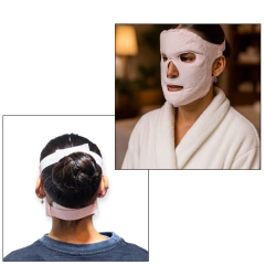 Imagen de Mascara de gel belleza facial en frio mascarilla descongestiva