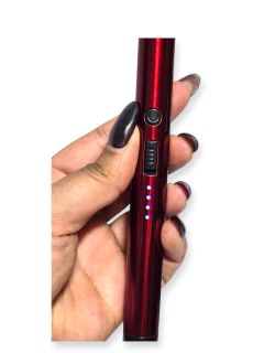 Encendedor electrico recargable carga usb 26 cm metalico en internet