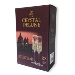 Imagen de COPA CRISTAL CHAMPAGNE PACK X2 PIEZAS 207ML