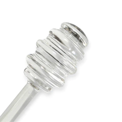 Imagen de Vidrio Mielera Frasco Tarro Vidrio Cuchara Contenedor Miel Bazar