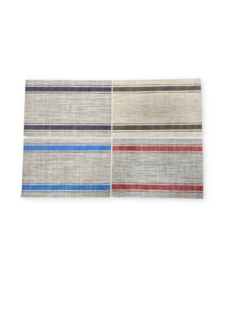 Individual pvc deco rayas carpeta mantel bazar en internet