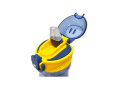 Botella Agua Plástico con pico silicona 350ml