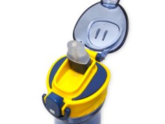 Botella Agua Plástico con pico silicona 500ml - pachos