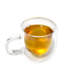 Imagen de Vidrio Taza Jarro Café Te Doble Pared Manija Bazar