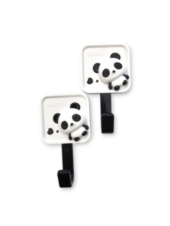 a Perchitas Adhesiva Panda X6 paquetes Gancho Multiuso Hogar Resistente - tienda online