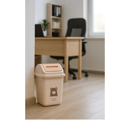 cesto Tacho Basura Papelero Vaiven Cocina Plastico