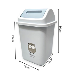 cesto Tacho Basura Papelero Vaiven Cocina Plastico - Pachos