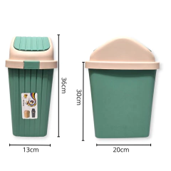 cesto Tacho Basura Papelero Vaiven Cocina Plastico - Pachos