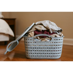 Canasta Canasto Caja Organizadora Plastico Tapa Deco en internet