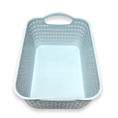 Imagen de Canasta Canasto Caja Organizadora Plastico Tapa Deco