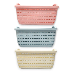 Canasta Canasto Caja Organizadora Plastico Tapa Deco en internet