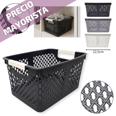 Canasta Canasto Organizador 3 colores Plastico hogar - comprar online