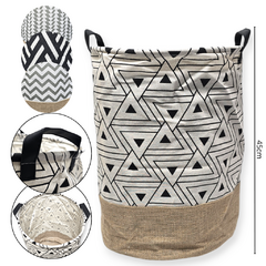 Cesto Canasto Organizador Tela Lavable Ropa Deco - comprar online