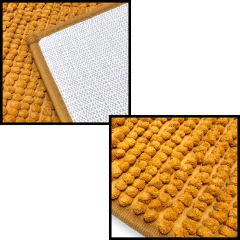 Alfombra lisa Felpudo Corderito Living Baño Hogar - tienda online