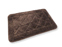 Alfombra Peluche Felpudo Antideslizante Living Baño Hogar