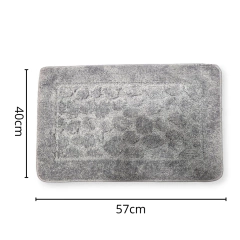 Alfombra Peluche Felpudo Antideslizante Living Baño Hogar en internet