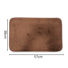 Alfombra lisa Felpudo Suave antideslizante Living Baño Hogar - tienda online