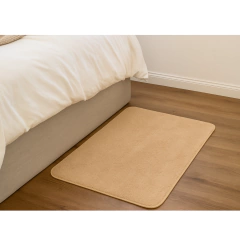 Imagen de Alfombra lisa Felpudo Suave antideslizante Living Baño Hogar