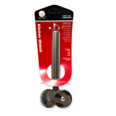 utensilio Corta Pizza Masa Pasta Rueda Doble Acero Inoxidable