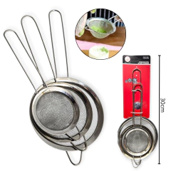Utensilio Set Colador X 3 Medidas Acero Reforzado Bazar - comprar online