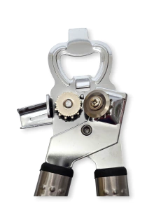 Utensilio Abre lata mariposa destapador 2 en 1 acero cromado bazar - Pachos