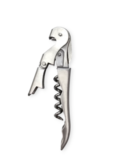 Destapador saca corcho 2 en 1 acero inoxidable - comprar online
