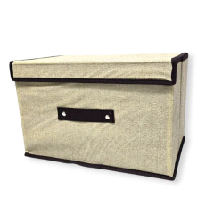 Caja Organizadora De Tela Rígida Mediano Plegable Baño Cocina - pachos