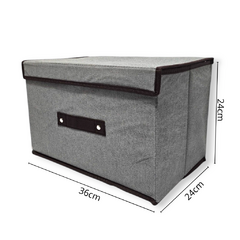 Caja Organizadora De Tela Rígida Mediano Plegable Baño Cocina en internet