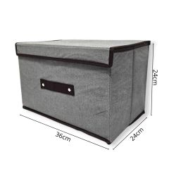 Caja Organizadora De Tela Rígida Mediano Plegable Baño Cocina en internet