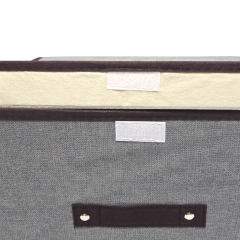 Caja Organizadora De Tela Rígida Mediano Plegable Baño Cocina