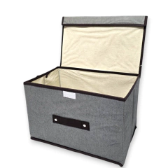 Caja Organizadora De Tela Rígida Mediano Plegable Baño Cocina - comprar online