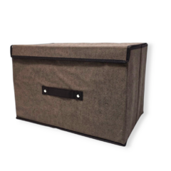 Caja Organizadora De Tela Rígida Grande Plegable Baño Cocina en internet