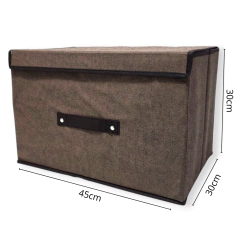 Caja Organizadora De Tela Rígida Grande Plegable Baño Cocina en internet