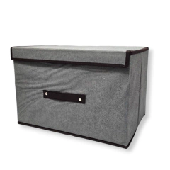 Caja Organizadora De Tela Rígida Grande Plegable Baño Cocina - comprar online